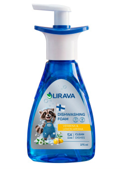 Пена для мытья посуды Lirava Verbena & Lemon 375 мл