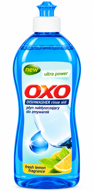 Ополаскиватель для посудомоечных машин OXO Lemon 500 мл – блеск без разводов