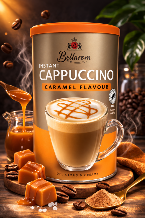 Кофейный напиток Bellarom Cappuccino Caramel Flavour 200 гр