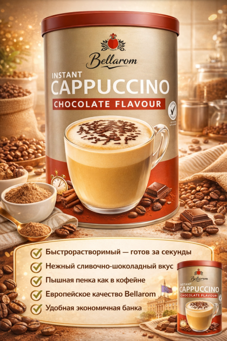 Кофейный напиток Bellarom Instant Cappuccino Viennese Style 200гр