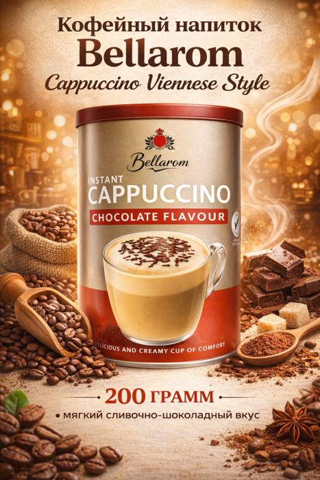 Кофейный напиток Bellarom Instant Cappuccino Viennese Style 200гр