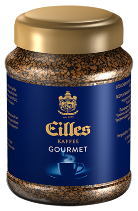 Кофе растворимый Eilles Gourmet Cafe J.J.Darboven в стеклянной банке 100 гр