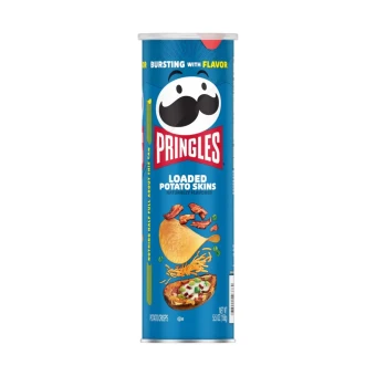 Чипсы картофельные Pringles (сырные, с луковой ноткой, с беконом и приправами) 158г