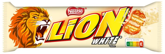 Шоколадный батончик Nestle Lion White с белым шоколадом 42 г Шоколадный батончик Nestle Lion White с белым шоколадом 42 г