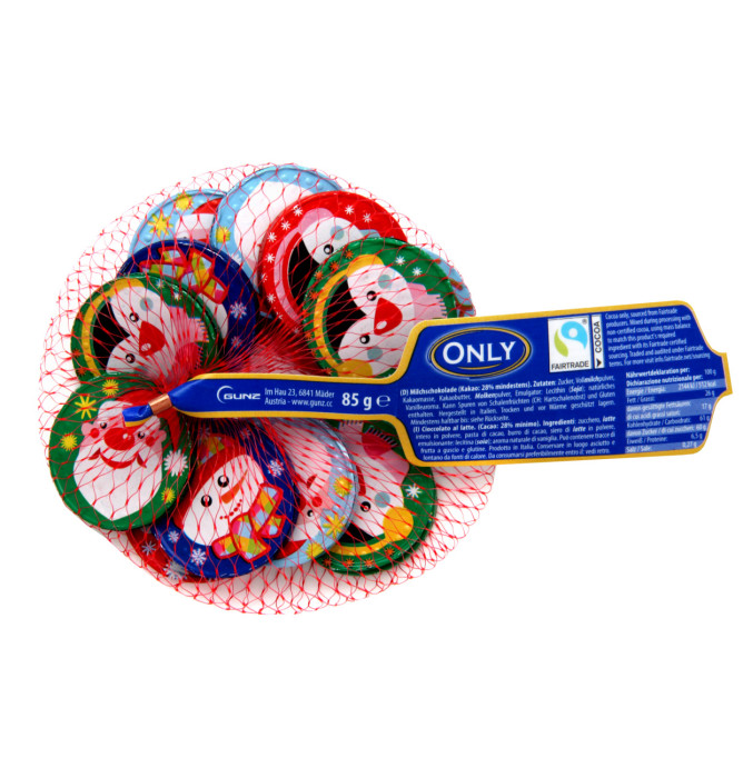 Шоколадные монетки "Новогодний ONLY" 85 гр