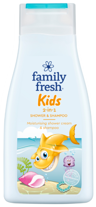 Детский шампунь-гель для душа с ароматом тутти-фрутти Family Fresh 500мл