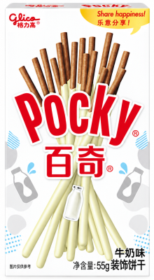 Бисквитные палочки Pocky Milk с молочной глазурью 55 г