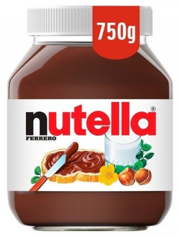 Шоколадно - ореховая паста Nutella Ferrero 750 г