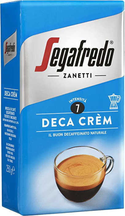 Кофе молотый без кофеина Segafredo Deca Crem 250 г
