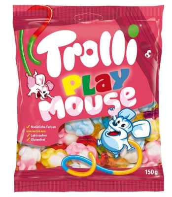 Конфеты жевательные Trolli (Игрушечные мышата) 150 г