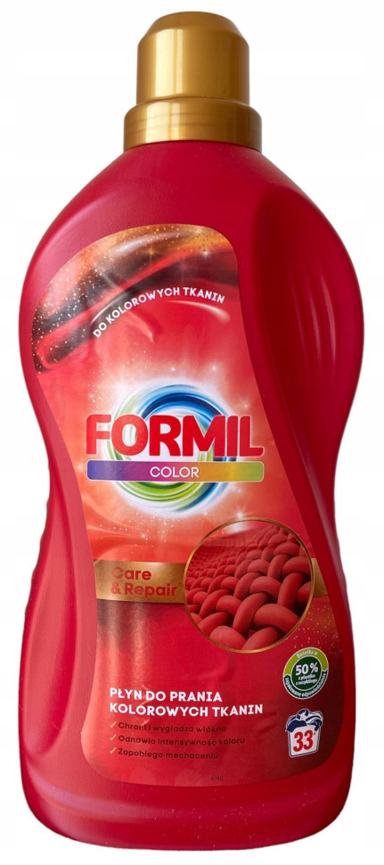Купить Formil Color – Жидкий гель для стирки цветных тканей 1,82 л с ...