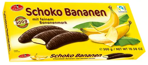 Банановое суфле в шоколаде Sir Harles Schoko Bananen 300 г Банановое суфле в шоколаде Sir Harles Schoko Bananen 300 г