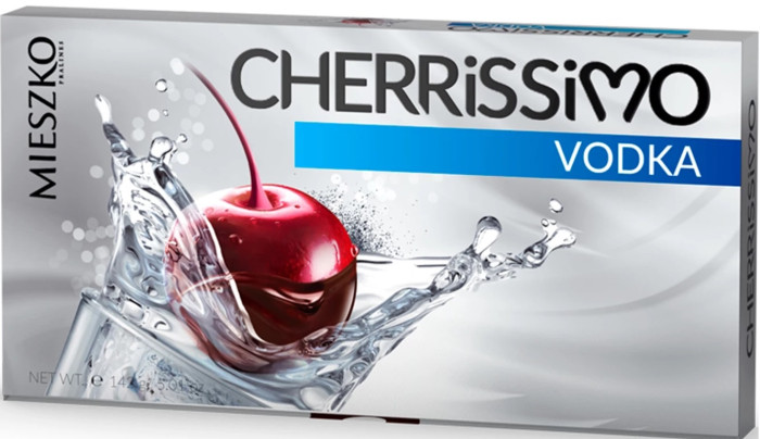 Шоколадные конфеты Mieszko Cherrissimo с вишней и водкой 285 г