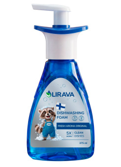 Пена для мытья посуды Lirava Fresh Aroma Original 375 мл